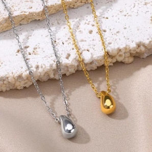 Water Drop Pendant Necklaces