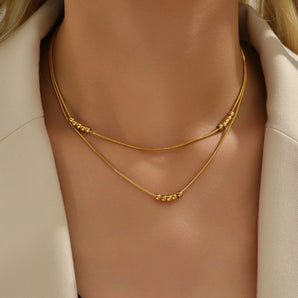 Jewelry IG Style Simple Solid Color Necklaces